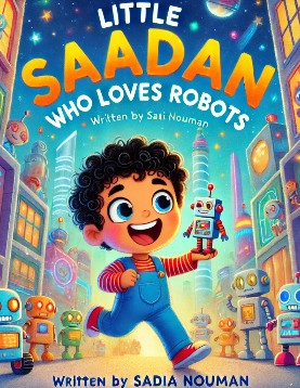Little Saadan Who Loves Robots