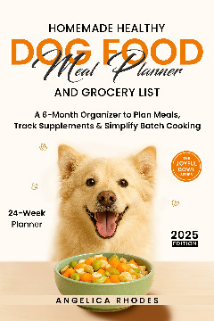 Homemade Healthy Dog Food Meal Planner and Grocery List