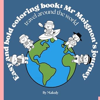 Easy and bold coloring book