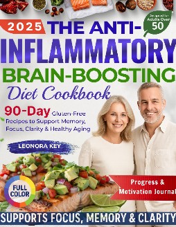 The Anti-Inflammatory Brain-Boosting Diet Cookbook for Adults Over 50