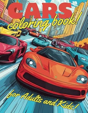 Cars Coloring Book