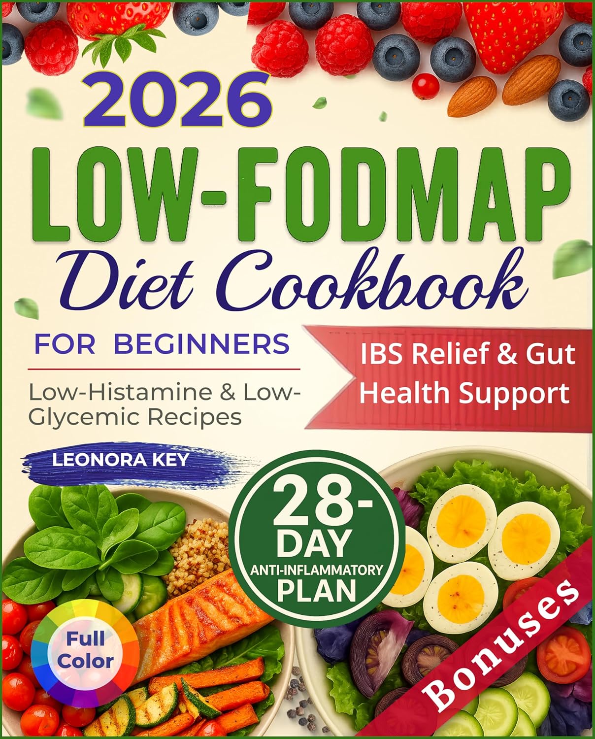 Low-FODMAP Diet Cookbook for Beginners