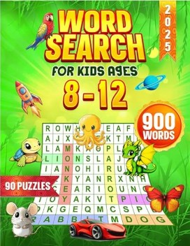Word Search for Kids Ages 8-12