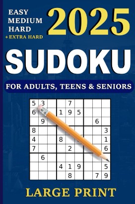 Logic Trek - Sudoku Book for Adults Large Print