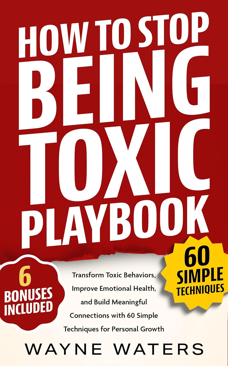 How To Stop Being Toxic Playbook