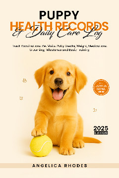  Puppy Health Records and Daily Care Log