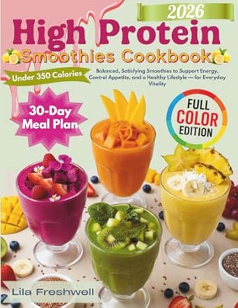 High Protein Smoothies Cookbook
