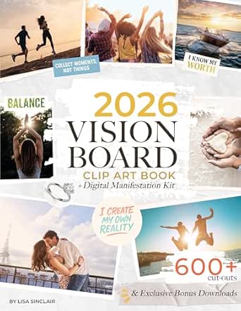 Vision Board Clip Art Book